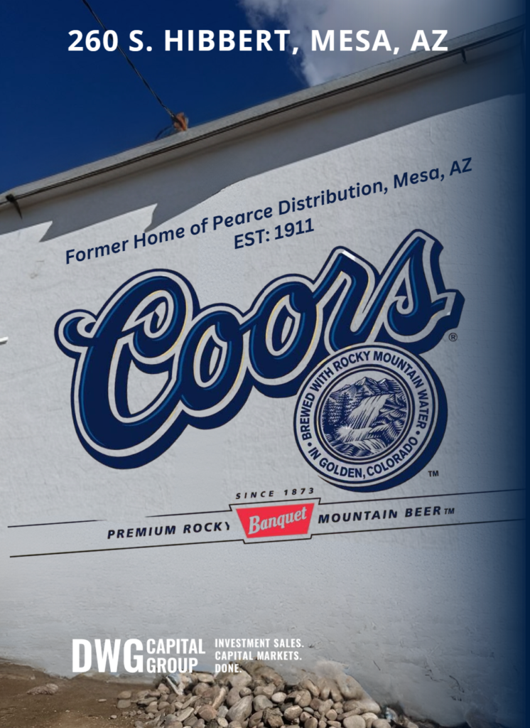 Industrial Warehouse for Sale Mesa, Arizona | Former Coors Cold Storage